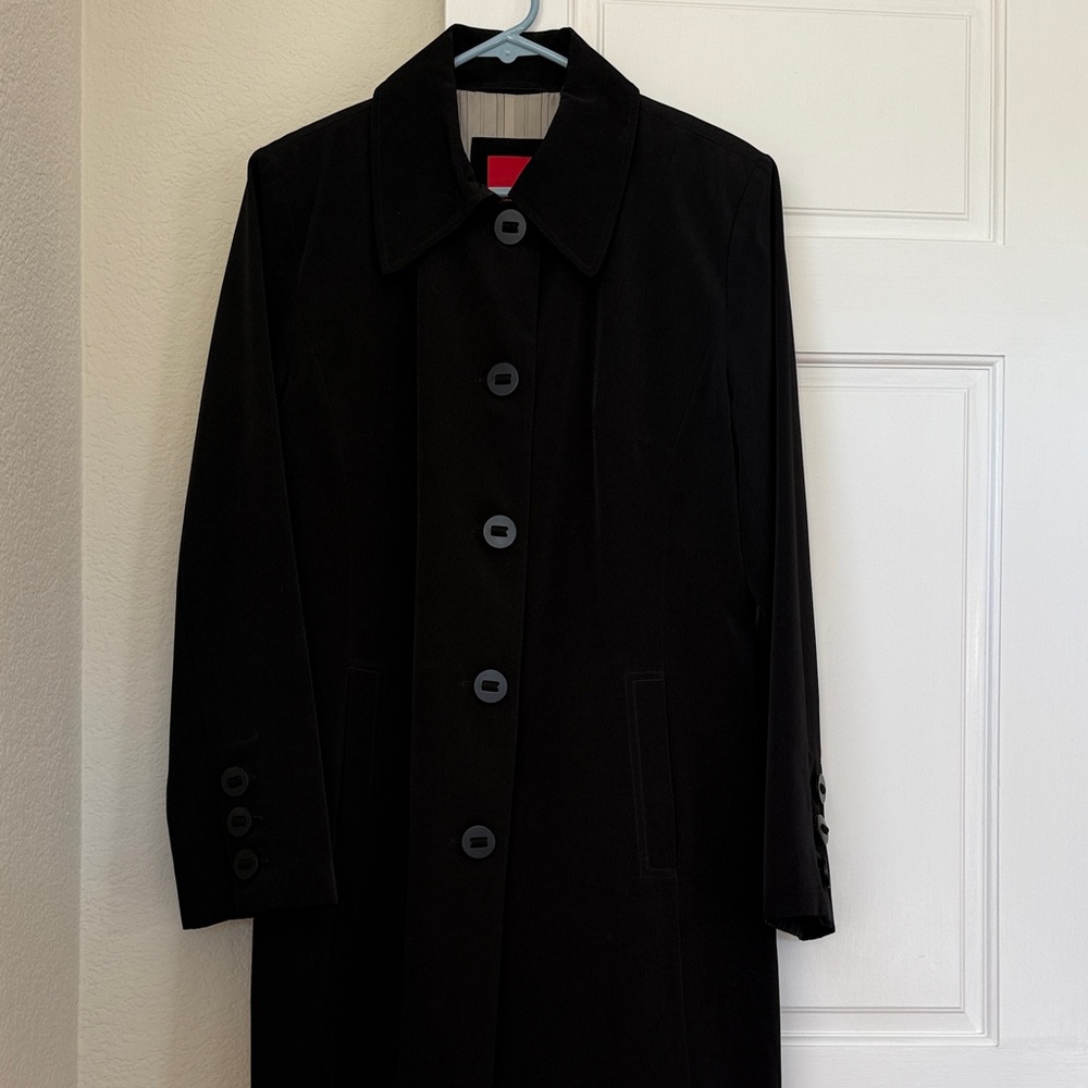Esprit Elegant Black Rain Coat
